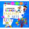 Eğlenceli Faaliyet Seti - Lacivert Kitap - 4+ Yaş