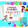Eğlenceli Faaliyet Seti - Mavi Kitap - 3+ Yaş