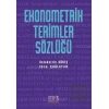 Ekonometrik Terimler Sözlüğü