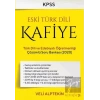Eski Türk Dili Kafiye Türk Dili ve Edebiyat Öğretmenliği Çözümlü Soru Bankası 2020