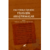 Eski Türkçe Üzerine Filolojik Araştırmalar