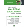 Eşler Arasındaki Mal Rejimi Davalarında Yargıtay Uygulaması Pratik Uygulama Rehberi
