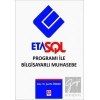 Eta Sql Programı ile Bilgisayarlı Muhasebe