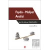 Fayda - Maliyet Analizi
