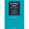Fikri Mülkiyet Hukuku Pratik Çalışmaları Tamamı Çözümlü