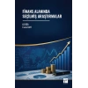 Finans Alanında Seçilmiş Araştırmalar
