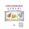 Genellenebilirlik Kuramı ve Uygulaması