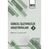 Güncel İşletmecilik Araştırmaları 2