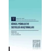 Güncel Psikoloji ve Sosyoloji Araştırmaları