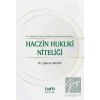 Haczin Hukuki Niteliği