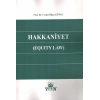 Hakkaniyet ( EQUITY LAW)