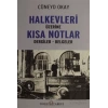 Halkevleri Üzerine Kısa Notlar