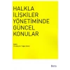 Halkla İlişkiler Yönetiminde Güncel Konular