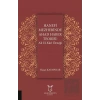 Hanefi Mezhebinde Ahad Haber Teorisi: Ali El-Kari Örneği