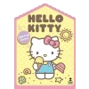 Hello Kitty Evde Çıkartmalı Boyama Kitabı