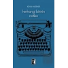 Herhangi Birinin Notları