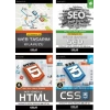 Hızlı ve Kolay Web Tasarım Seti 2 (4 Kitap Takım)