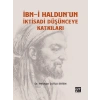 Ibn-i Haldunun Iktisadi Düşünceye Katkıları - Dr. Perihan Dutlu Erten