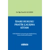 İdare Hukuku Pratik Çalışma Kitabı
