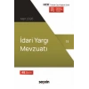 İdari Yargı Mevzuatı (Cep Kitabı)