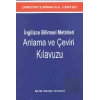 İngilizce Bilimsel Metinleri Anlama ve Çeviri Kılavuzu