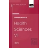 International Research in Health Sciences VII