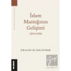 İslam Mantığının Gelişimi 1200-1800