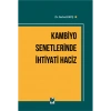 Kambiyo Senetlerinde İhtiyati Haciz