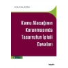 Kamu Alacağının Korunmasında Tasarrufun İptali Davaları