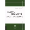 Kamu Hizmeti Motivasyonu
