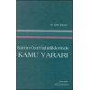 KAMU ÖZEL İŞBİRLİKLERİNDE KAMU YARARI