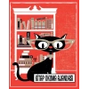 Kitap Okuma Ajandası - Gözlüklü Kedi