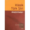 Klasik Türk Şiiri Araştırmaları