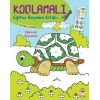 Kodlamalı Eğitici Boyama Kitabı - Eğlenceli Hayvanlar (5-6 Yaş 1. Seviye)