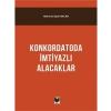 Konkordatoda İmtiyazlı Alacaklar - Mehmet Alper Nacar