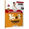 KPSS İhtiyacın Kadar Türkçe 16+3 Deneme