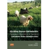 Küçükbaş Hayvan İşletmelerinin Tipolojilerinin Belirlenmesi ve Tipolojinin İşletmelerin Üretim Etkinliğine Etkisi