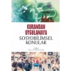 Kuramdan Uygulamaya Sosyobilimsel Konular