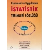 Kuramsal ve Uygulamalı İstatistik Terimleri Sözlüğ