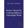 Kuran-ı Kerim’in Gelişmiş Bilimsel Etimolojik Meali