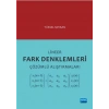 Lineer Fark Denklemleri Çözümlü Alıştırmaları