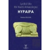 Lydiada Bir Kent Arkeolojisi Hypaipa