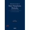 Madde Sistematiği ileİdari Yargılama Hukuku (Vergi Yargılaması Dahil)