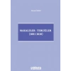 Makaleler-Tebliğler (2001-2020)