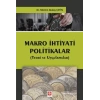 Makro İhtiyati Politikalar