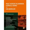 Mali Hukuk Alanında Güncel Konu ve Gelişmeler - Mustafa Çolak