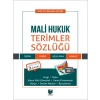 Mali Hukuk Terimler Sözlüğü - Mustafa Çolak
