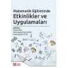 Matematik Eğitiminde Etkinlikler ve Uygulamaları