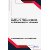 MATEMATİK PROBLEMİ ÇÖZME DEĞERLENDİRME VE MÜDAHALE
