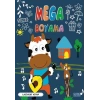 Mega Boyama-Lacivert Kitap